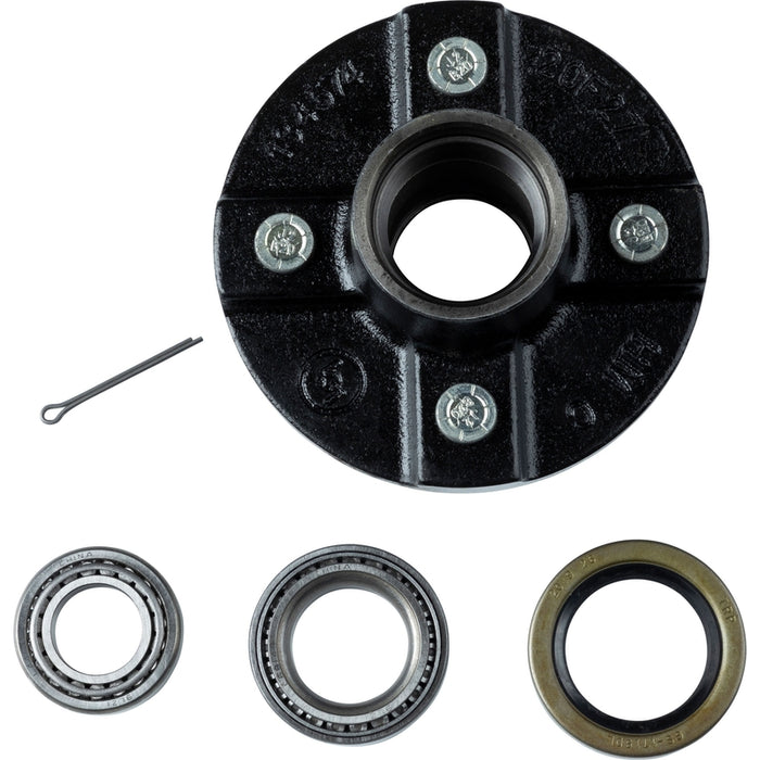 CURT Idler Hub, 4 on 4.0" - 2,200 lbs. (with Bearing Cone Kit) Model 814206