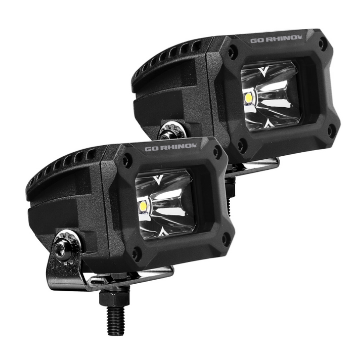 Go Rhino Bright Series 3x2 Rectangular LED Spot Lights Model 751003023SBS