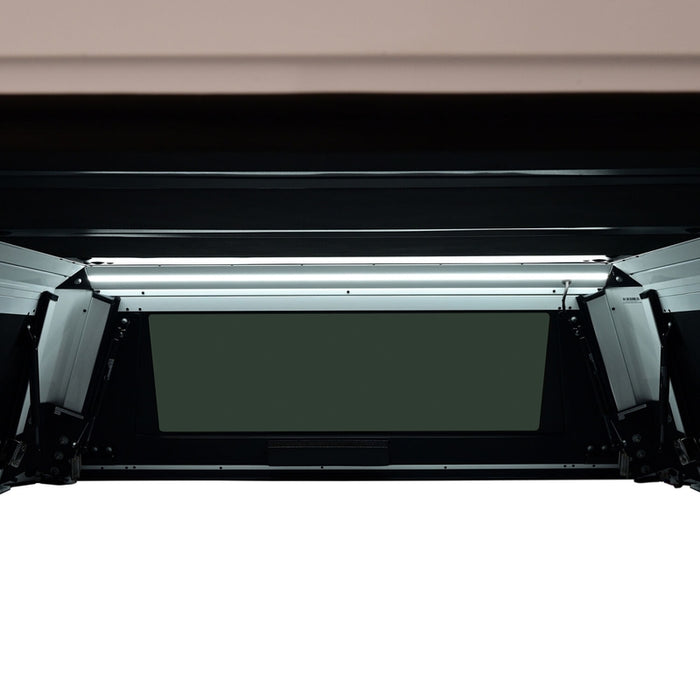 Westin EXP Truck Cap with Sliding Front Glass Gloss White Model 16-14700S