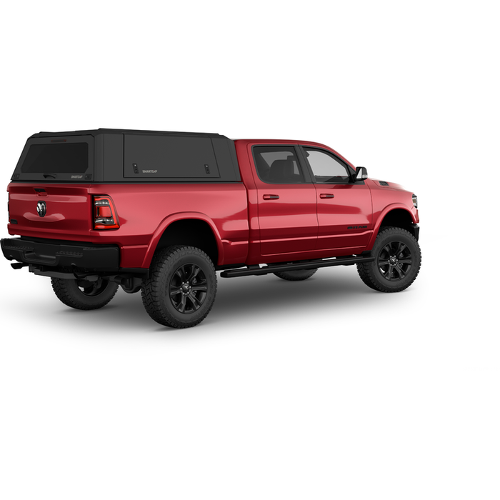 SmartCap Matte Black Truck Bed Cap EVOa Adventure Series w/ Horizontal Locks Model EA1006-MB