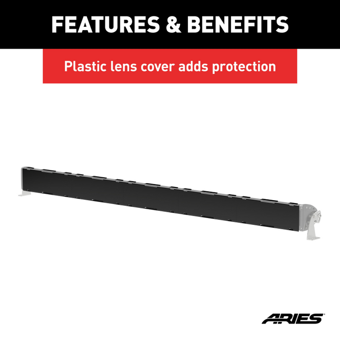 ARIES LED Light Covers for 50" Light Bar Model 1501279