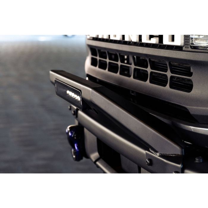 DV8 Offroad 2021-2025 Ford Bronco Factory Modular Front Bumper Bull Bar Model LBBR-04