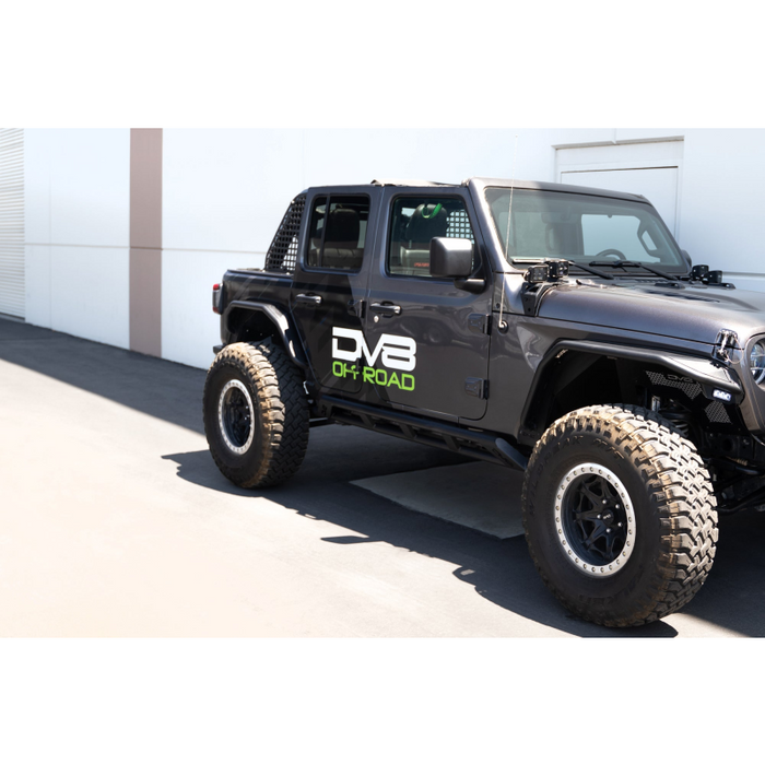 DV8 Offroad 4-Door FS-15 Series Rock Sliders Model SRJL-07