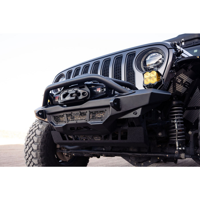 DV8 Offroad 2018-2025 Jeep Gladiator Wrangler Spec Series Front Bumper Model FBJL-09