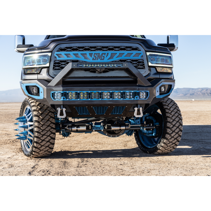 Bodyguard A2 Front Sport - Sensor Cutouts W/O Mesh Grille No Camera Harness Or Pod Bare Metal Model CCR19BYBNN