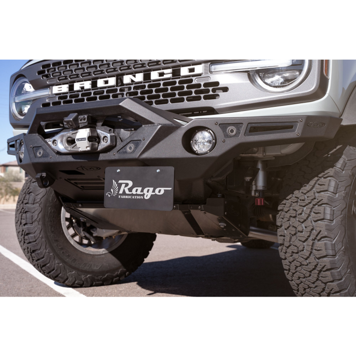 Rago Fabrication Clevis Mounted License Plate Bracket Model AC9905201NA