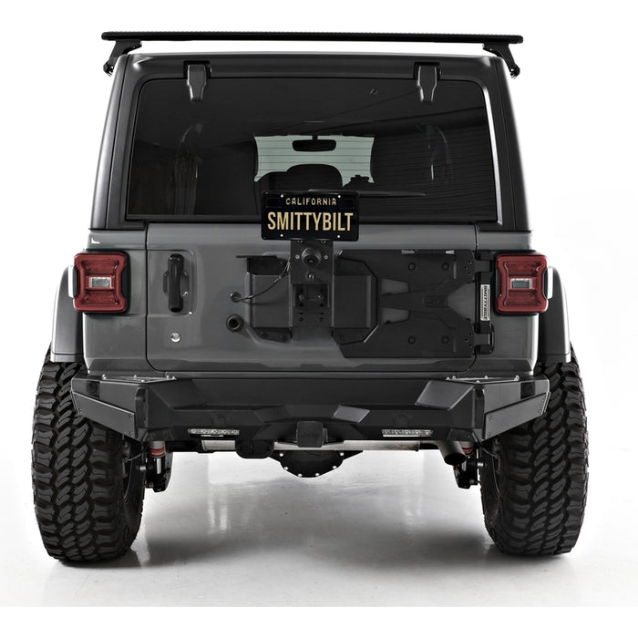 Smittybilt HD Pivot Tire Carrier (18+ JL/JLU) Model 7743