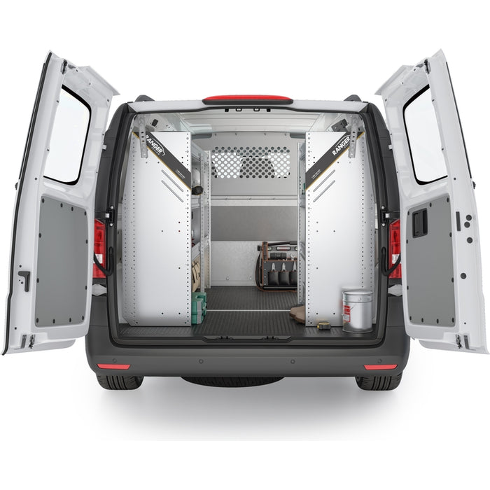 Ranger Design Aluminum Van Shelving Package for Mercedes Metris All Wheelbase - Single Sliding Door Model MML-27
