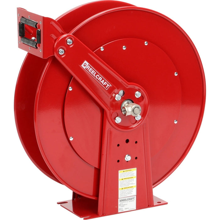 ReelCraft Series 80000 3/4 in. x 50 ft. Ultimate Duty Dual Pedestal No Hose Reel - 500 PSI Air/Water Model 83000OLP
