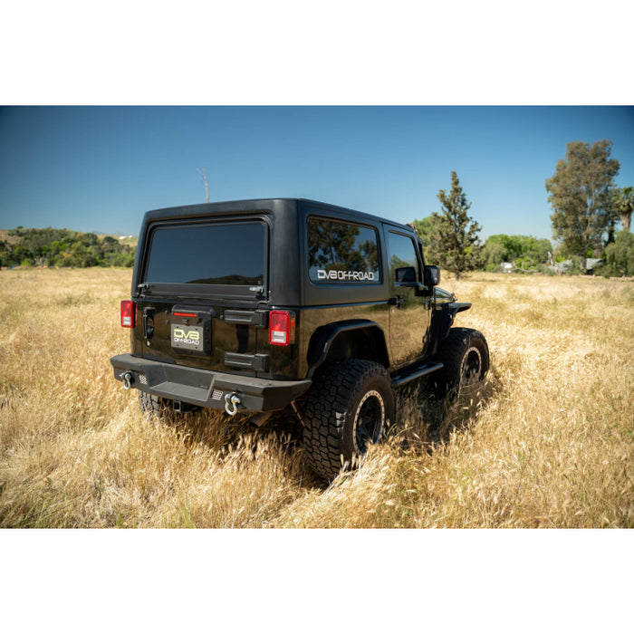 DV8 Offroad 2007-2018 Jeep Wrangler JK JKU Spare Tire Delete Model TSJK-01