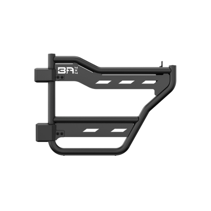 Body Armor 4x4 2021-2024 Ford Bronco Rear Tube Doors With Webbing, Pair Model FB-6155
