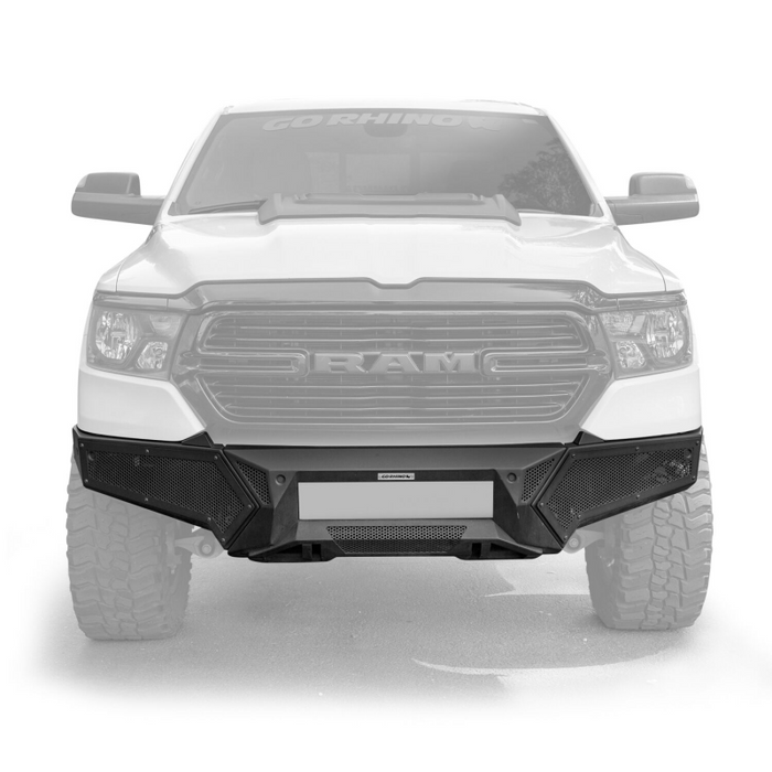 Go Rhino Element Front Bumper with Fixed Light Bar Mount Model 34130T