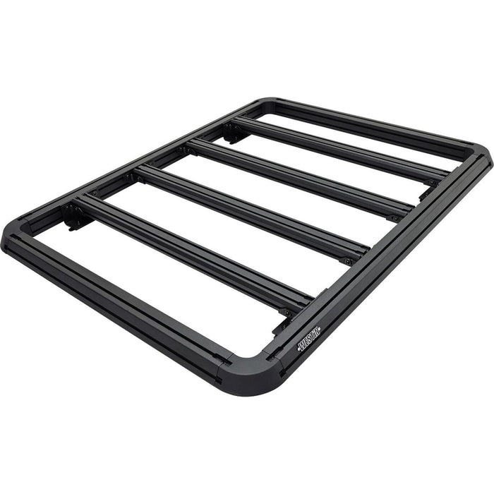 Westin EXP Roof Rack 45" W X 55" L For Mid Size EXP Truck Cap Powder Coated Textured Black Aluminum Model 15-00145