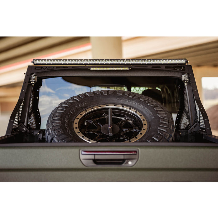 DV8 Offroad 2020-2025 Jeep Gladiator JT Adjustable Tire Carrier Model TCGL-01