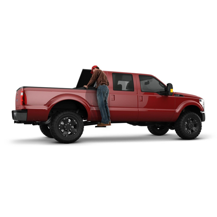 AMP Research Bedstep®2 Flip Down Side Bumper Bed Step Model 75403-01A