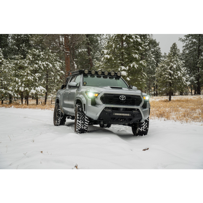 Rago Fabrication 2024+ Toyota Tacoma Roof Rack Rigid Industries Round Light Mount Model AC6706601NA