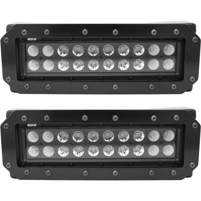 Westin HDX Flush Mount B-FORCE LED Light Kit 10 in. LED Light Bars Model 57-0035