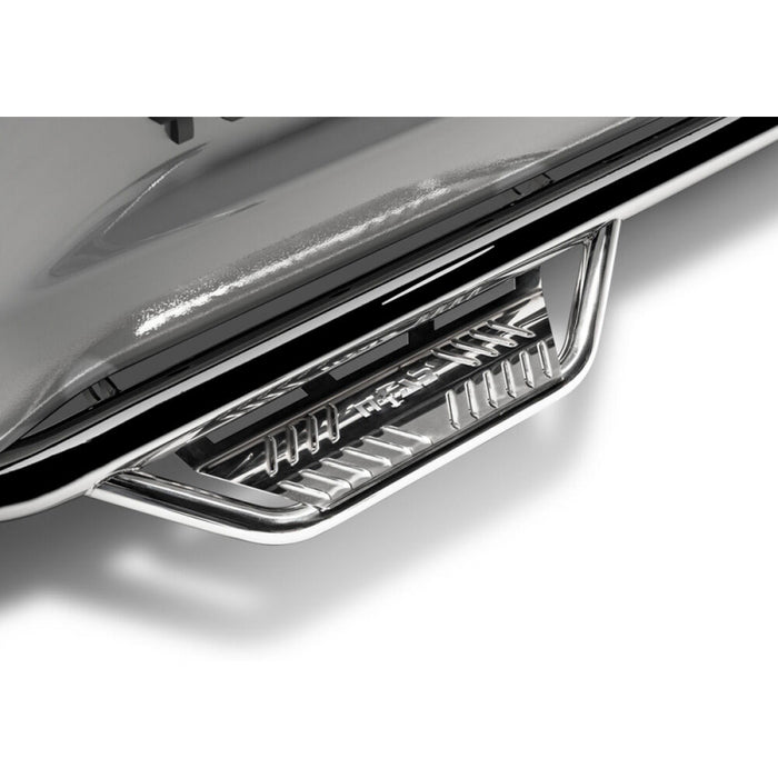 N-Fab Wheel To Wheel and Bed Access Podium Side Steps Stainless Steel Model HPD10103CC-6-SS