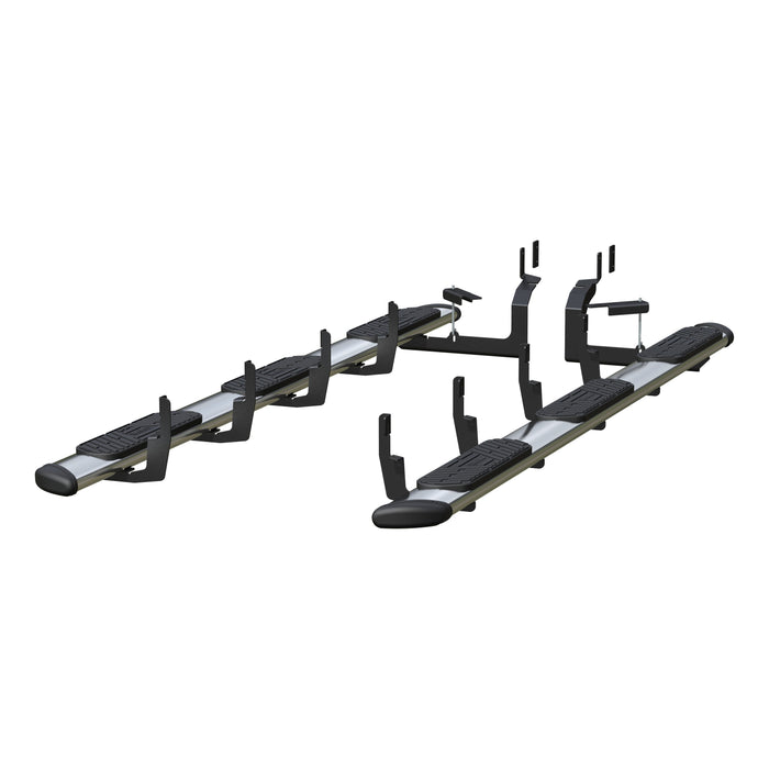 Luverne Regal 7 Polished Stainless 125" Oval W2W Steps Select Silverado Sierra HD Model 477125-401449