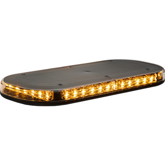 Buyers Products Class 1 Low Profile Oval LED Mini Light Bar - Amber/Green Model 8891162