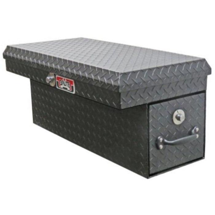Brute 34" Side Mount Tool Textured Black W/ Rear Bed Safe Roller Drawer Drivers Side Model RB7634D-BT