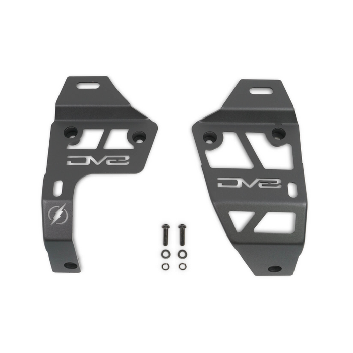 DV8 Offroad 2020-2026 Jeep Wrangler JL JLU 4xe Gladiator JT Dual Light Pod Mounts Model LBJL-12