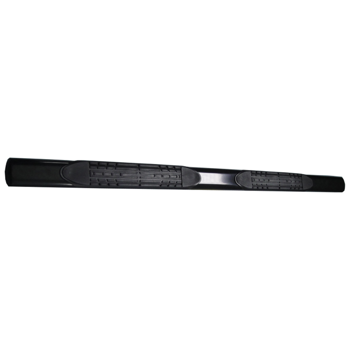 TrailFX 4" Oval Straight Step Nerf Bars W/ Step Pads Powder Coat Black Steel Model 2920212023