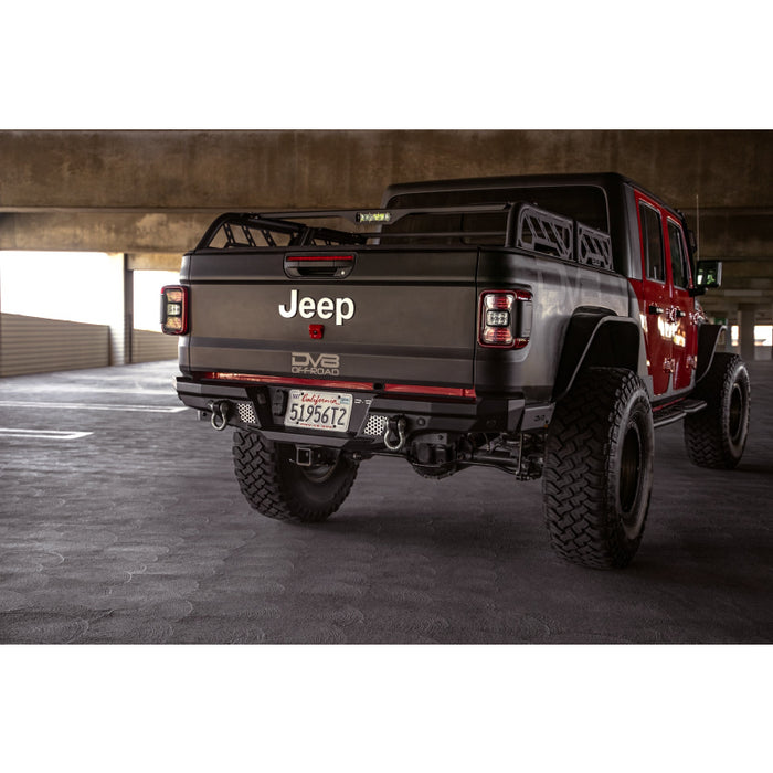 DV8 Offroad 2020-2025 Jeep Gladiator Fs-7 Series Rear Bumper Model RBGL-06
