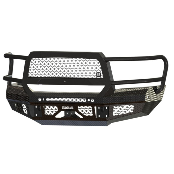 Bodyguard FT Front Extreme Sensor Cutouts Fog Cutouts Receiver W/ Mesh Grille No Camera Harness Bare Metal Model JER19BYBMN