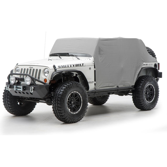 Smittybilt Cab Cover w/ Door Flaps - Gray (07-18 JKU) Model 1069