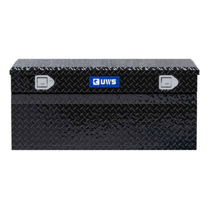 UWS Gloss Black Aluminum 42" Wedge Utility Chest Box Model TBC-42-W-BLK