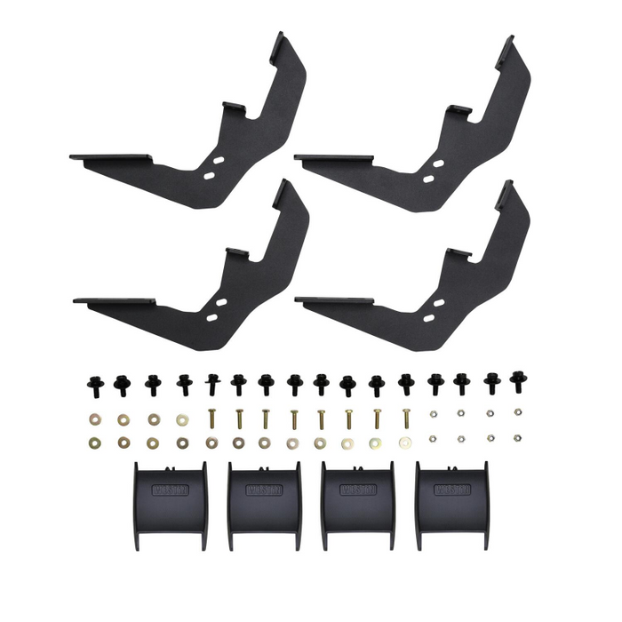 Westin R7 Step Nerf Bars Black Aluminum Model 28-71255