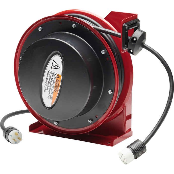 ReelCraft Series L 4000 12/3 45 ft. Premium Duty Single Receptacle Power Cord Reel Model L45451233A