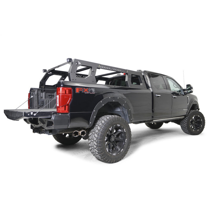 Fab Fours Overland Rack; Hold 700 lbs. Static Weight; 300 lbs. Dyniamic Weight; Bare Steel; Model RACK01-01-B