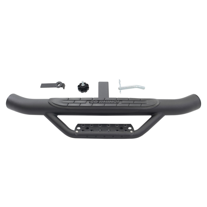 Go Rhino Dominator Hitch Step Textured Black Model D360T