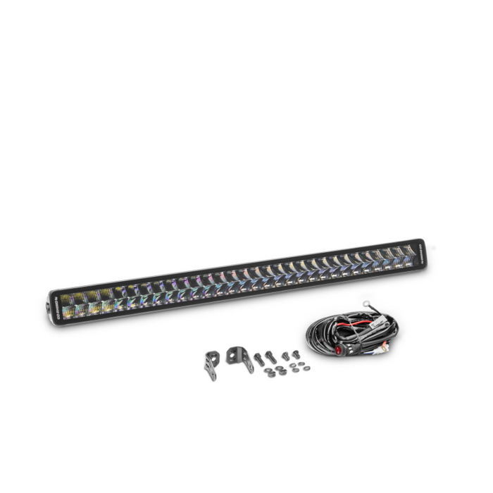 Go Rhino Blackout Series DOUBLELINE 30" Double Row Light Bar Model 753003011CDS