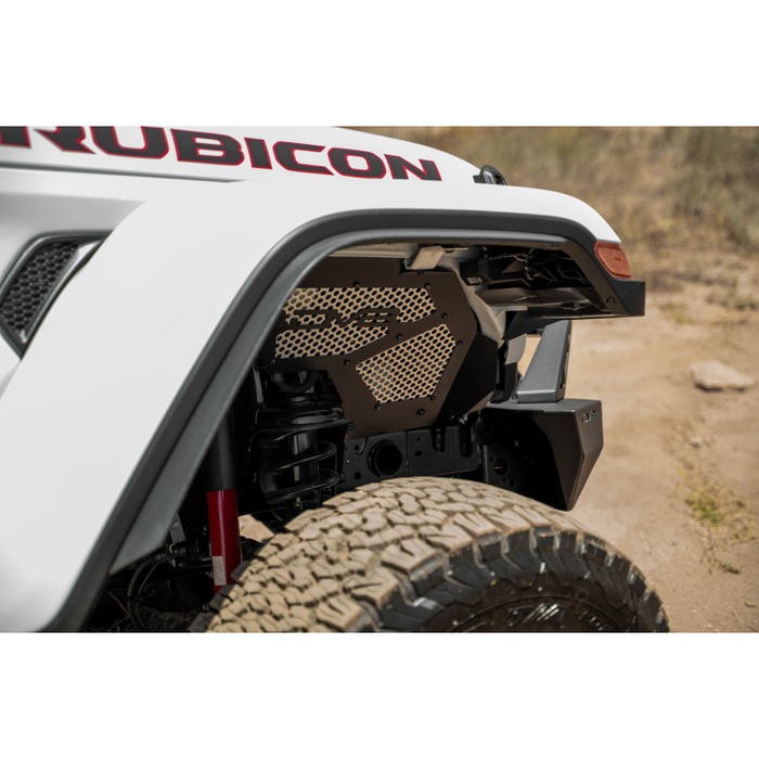 DV8 Offroad 2018-2025 Jeep Wrangler JL JLU Gladiator JT Front Inner Fenders Model INFEND-06FB