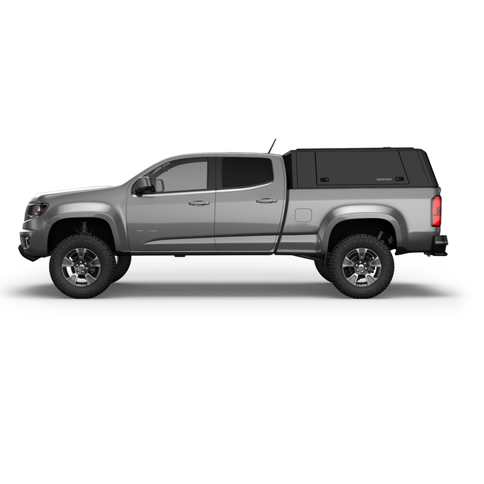 SmartCap Matte Black Truck Bed Cap EVOa Adventure Series w/ Horizontal Locks Model EA0106-MB