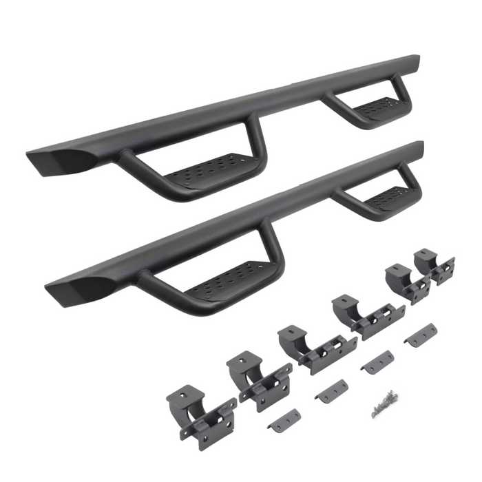 Go Rhino Dominator Xtreme D2 Side Steps with Rocker Panel Mounting Bracket Kit Model D224506T