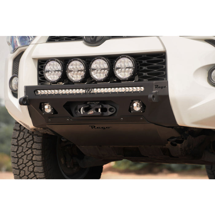 Rago Fabrication 2014-2024 Toyota 4Runner Center Mount Winch Front Bumper Model F6603630801NA
