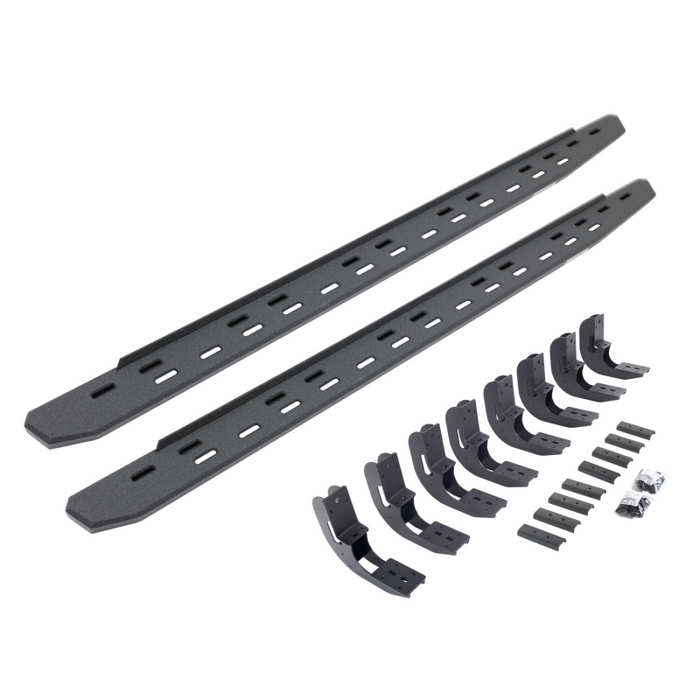 Go Rhino RB30 Slim Line Running Boards with Mounting Bracket Kit Model 69604880ST