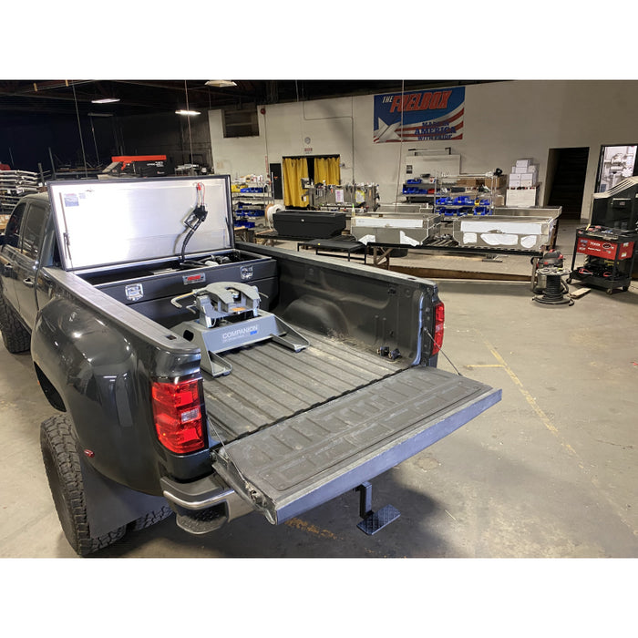 The FuelBox Tank and Tool Box Combo 87 Gallon Smooth Spray Liner Finish Model FTC90MS