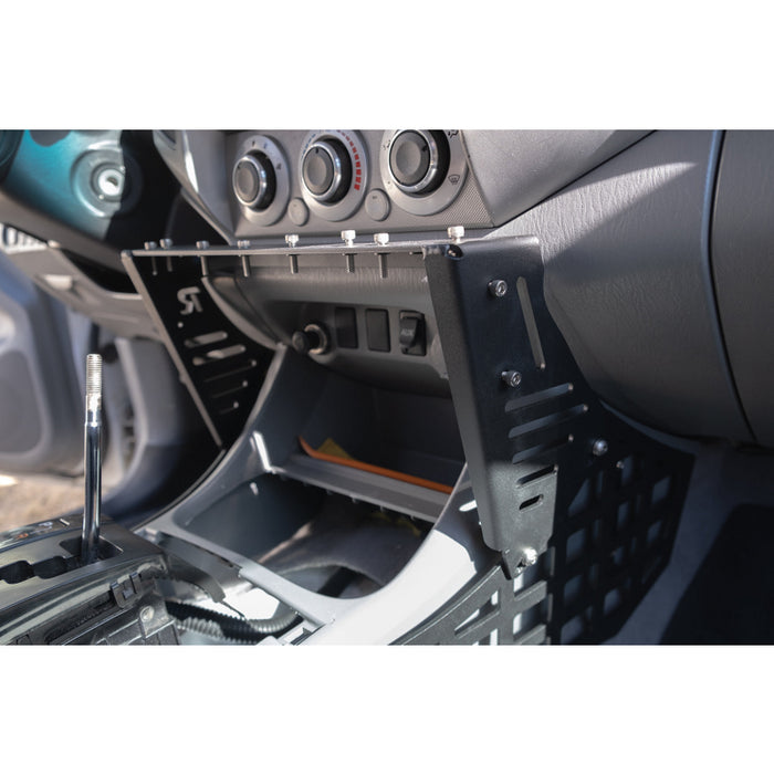 Rago Fabrication 2005-2015 2nd Gen Toyota Tacoma Center Console Molle Storage Panel Model R0515TTACCMP-P