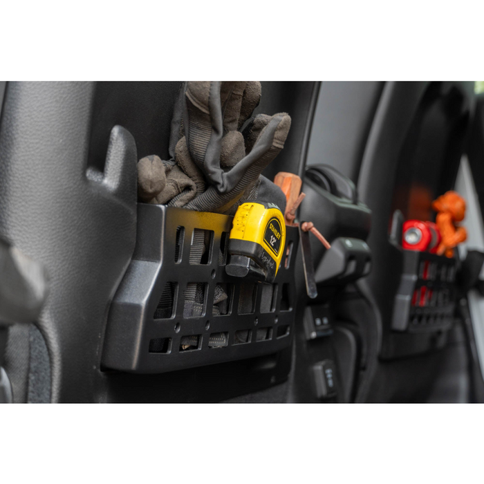 DV8 Offroad 2018-2025 Jeep Wrangler JL JLU Gladiator JT Seat Back Molle Pockets Model MPJL-09