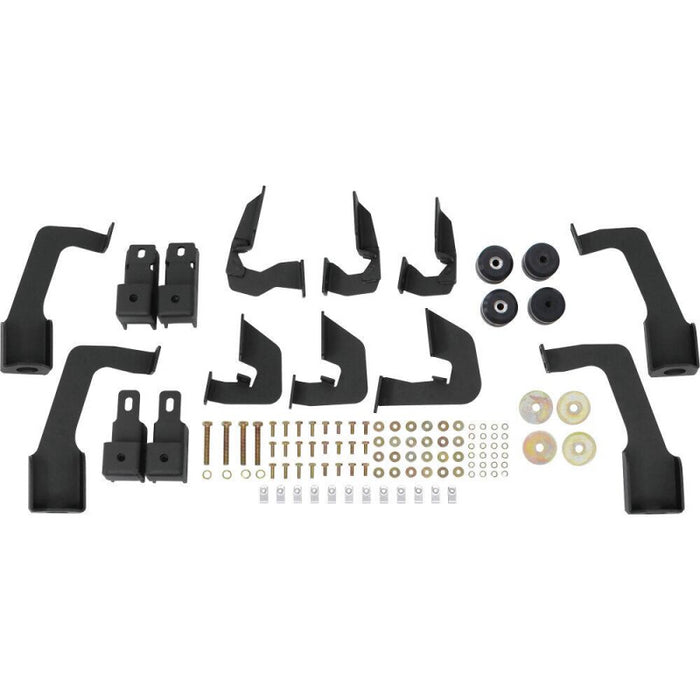 Westin HDX Drop Wheel to Wheel Side Steps Textured Black Stainless Steel For Double Cab Model 56-5345952