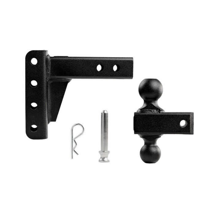 BulletProof Hitches 2.0" Light Duty 4" Drop/Rise Hitch Model LD204