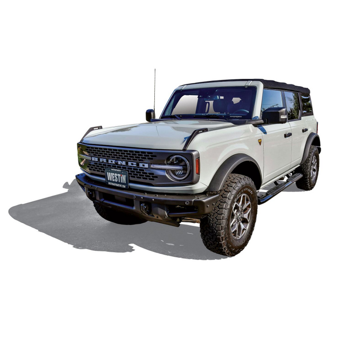 Westin PRO TRAXX 4 Oval Step Nerf Bars Black Model 21-24195
