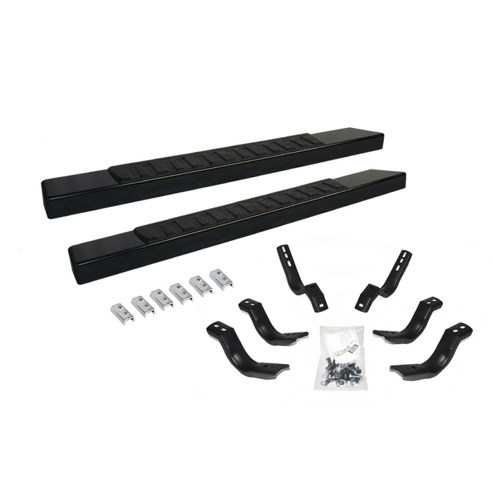 Go Rhino 6" OE Xtreme II Step Nerf Bars with Mounting Brackets Kit Model 6862404552T