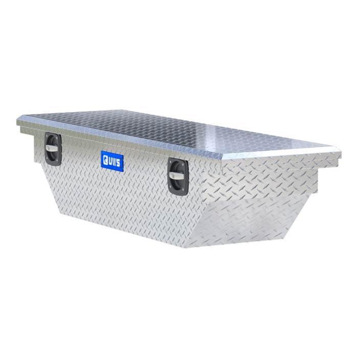 UWS Secure Lock Angled Truck Tool  Box - Low Profile Model SL-63-A-LP
