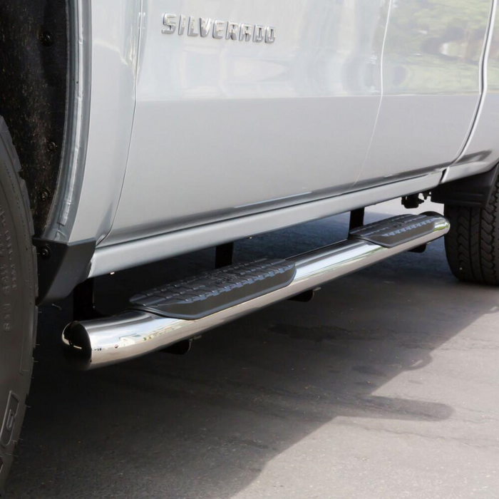 Westin PRO TRAXX 5 Oval Step Nerf Bars Polished Stainless Steel Model 21-53720